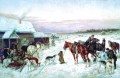 nikolai sverchkov at the winter hunting